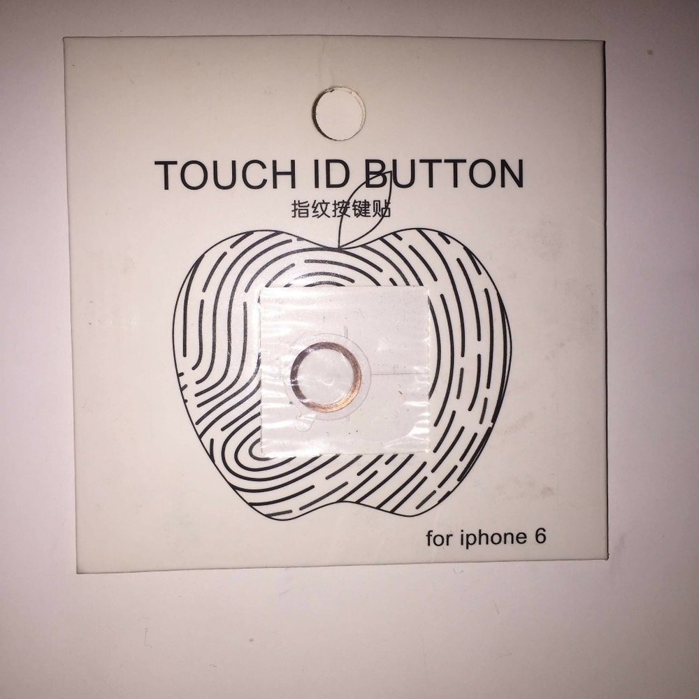 Touch id button for iphone 6